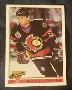 1993-94 Topps Premier - Ottawa Senators - Hockey Card #142 Mark Freer - Picture 1 of 2