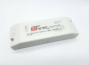 Mean Well MW PLC-100-27 100-240VAC Output 27V⎓3.55A 95.85W LED Power Adaptor - Picture 1 of 4