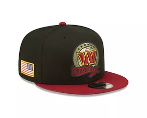 Cappello regolabile Washington Commanders New Era Saluto al servizio 9Fifty - Foto 1 di 7