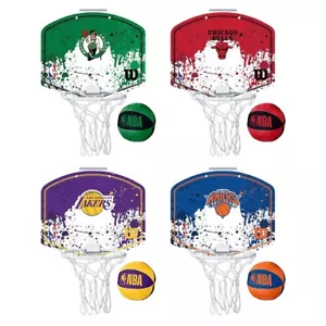 Wilson NBA Team Mini Basketball Hoop - Facile montaggio su porta / divertente / novità - Foto 1 di 6