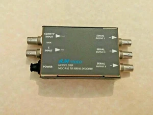 AJA VIDEO MODEL D5D NTSC/PAL TO SERIAL DECODER - Foto 1 di 3