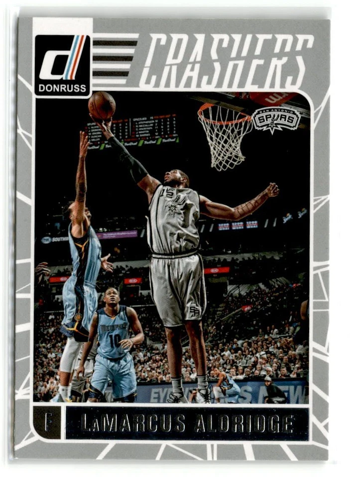 LaMarcus Aldridge San Antonio Spurs 2016-17 Donruss Crashers #15 - Image 1 of 2