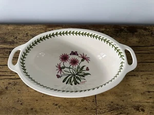 Portmeirion Botanic Garden Oval Handled 15" Bowl - Picture 1 of 11