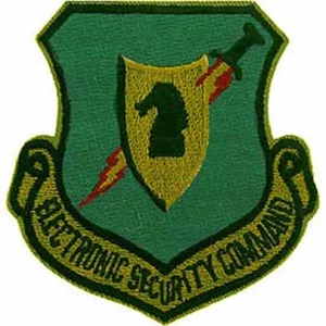 PARCHE DE COMANDO DE SEGURIDAD ELECTRÓNICA DE LA FUERZA AÉREA DE LA EE. UU. ESC EW INTELIGENCIA GUERRA - Imagen 1 de 1