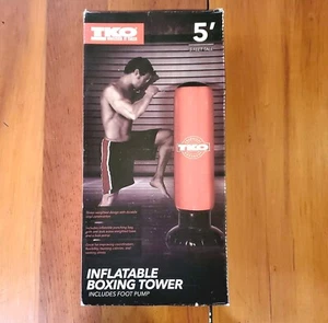 BORSA DA PUNZONATURA TKO PORTATILE Boxing Pesata Torre 5' con Pompa Impermeabile Silenziosa - Foto 1 di 5