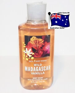 BATH & BODY WORKS Wild Madagascar Vanilla Scented BODY WASH SHOWER GEL - Picture 1 of 1
