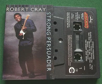 Robert Cray Band Strong Persuader inc Smoking Gun + Cassette Tape - TESTED - Image 1 of 3