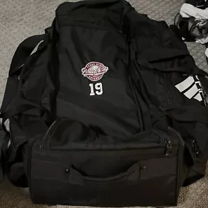 NWT Adidas Texas A&M Aggies PE Team Gear Baseball Roller Bag “Whoop City” Player - Picture 1 of 6