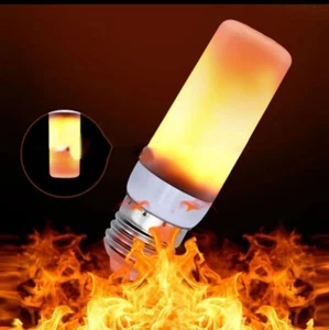 LED fire effect 88 lumes warmweiß Neu E27 oder E14 - Bild 1 von 5