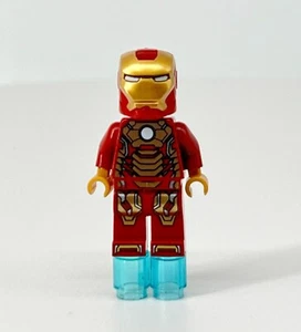 LEGO® Iron Man Mark 42 Armadura (Cabeza Blanca Lisa) sh072a - Imagen 1 de 6
