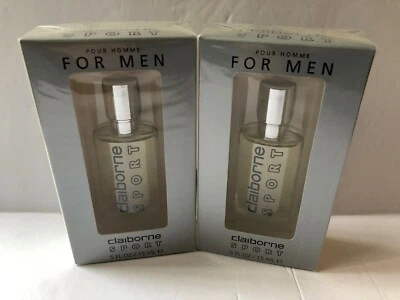 Claiborne Sport Hombre 2 x 0.5oz Eau de Toilette Spray En Caja Sellada 2 Piezas  Foto 1 de 3