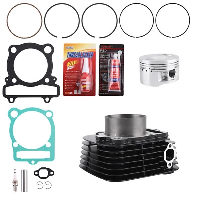 Juego de reconstrucción de extremo superior de juntas de pistón de cilindro para 87-04 Yamaha Warrior 350 YFM350 Foto 1 de 4