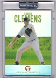 2003 Topps Pristine Uncirculated Refractor #41 Roger Clemens /99 Yankees - Bild 1 von 2