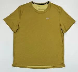 Men's Nike Dri-Fit UPF 40+ DV9315 Short Sleeve Running Run Shirt New - Picture 1 of 4