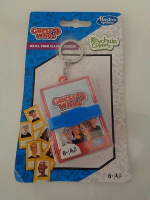 HASBRO GAMING KEYCHAIN GAMES MINI TRAVEL GAMES GUESS WHO? - Image 1 of 3