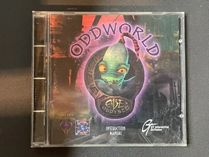 Oddworld: Abe's Oddysee (PC, 1997) CD-Rom Jewel Case + Manual - Picture 1 of 4