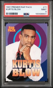 Premier Rap Pack Series 1991 Kurtis Blow #71 PSA 9 - Imagen 1 de 3