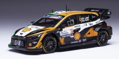 IXO 1:43 Hyundai i20 Rally1, Rally Croatia 2023, Lappi , Craig Breen tribute - Image 1 of 2