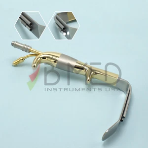 GOLD Qualität Ferreira Brustretraktor 25 x 120 mm Faseroptik & Saugvergrößerung - Bild 1 von 7