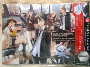 Guilty Crown Clear File Holder x 3 set Japanese anime sexy MP - Picture 1 of 2