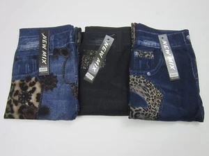 NEU NEU MIX DAMEN 3ER PACK LEGGINGS ANIMAL PRINT ONE SIZE - Bild 1 von 9