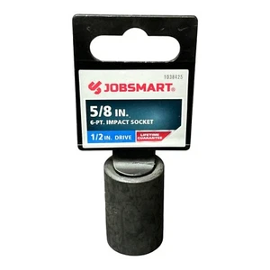 Jobsmart 5/8” 6 Point 1/2” Drive Impact Socket 1038425 - Foto 1 di 3