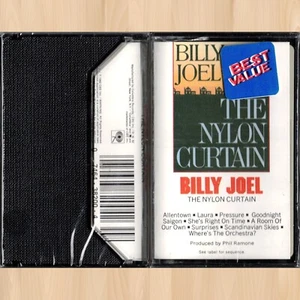 BILLY JOEL The Nylon Curatin CASSETTE Pressure ALLENTOWN Goodnight Saigon 0606 - Picture 1 of 3