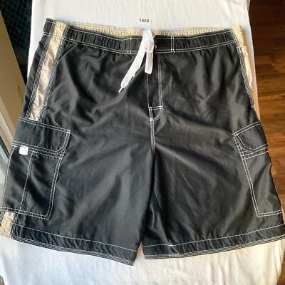 Bañador Sideout para hombre talla XL, negro, con forro Foto 1 de 4