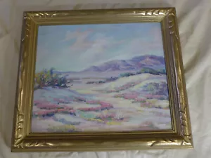 JOHN MAITLAND REINHARD 11x14 Oil Painting Mt. San Jacinto/California Desert - Picture 1 of 7