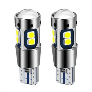 2X T10 W 5W 12V SMD lámpara LED CANBUS luz de pie interior base de vidrio luz NUEVO - Imagen 1 de 8