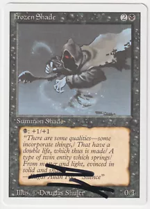 Signed Frozen Shade Proof NM Revised Artist Douglas Shuler 1994 MTG Magic AP! - Picture 1 of 2