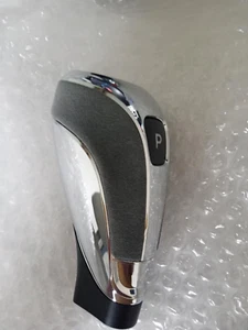 BENTLEY BENTAYGA (2015+) GEARSHIFT KNOB CHROME Grey Suede GENUINE NEW 36C711118C - Picture 1 of 2