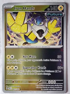 REVERSE HOLO Mani di ferro 061/162 quasi nuove - Carta Pokemon Forze temporali - Foto 1 di 3