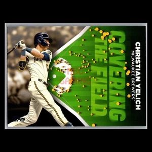Christian Yelich Covering The Field 2024 Topps Series 2 Milwaukee Brewers CTF-21 - Picture 1 of 2