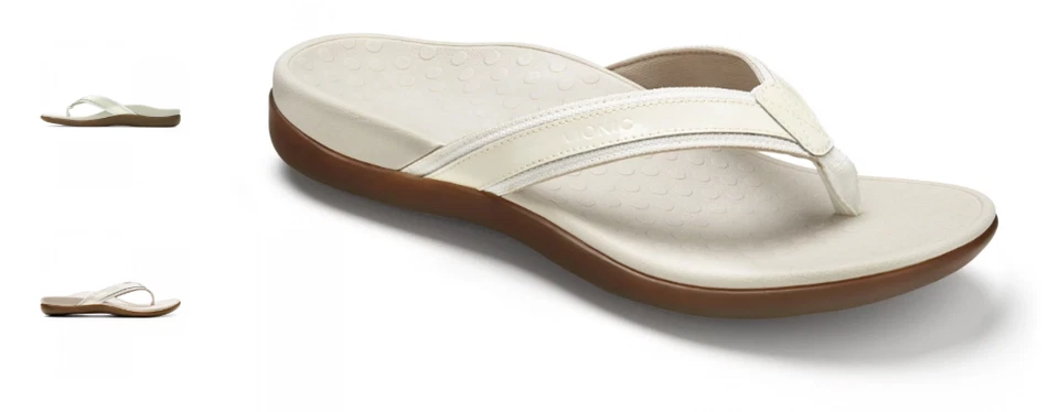 Vionic Tide II White Toe Post Sandal Flip Flop Women's US sizes 5-12 NEW!!! - Image 1 of 1