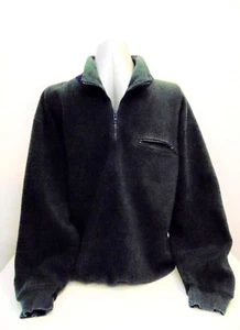 ROUNDTREE & YORKE Sweatshirt Men's 1/4 Zip GREEN Pullover Size M see description - Picture 1 of 5