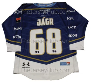 J. Jagr Kladno Knights 2024-25 Tschechische Extraliga PRO Hockey Trikot Flames DK XL - Bild 1 von 10