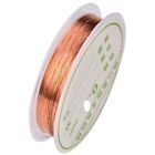 2 spools x Silver Gold Copper plated wire for Jewellery beading craft 0.2mm -1mm