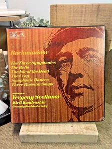 SLS847 Rachmaninov The Three Symphonies Classical Music boxed 5 vinyl LP set - Picture 1 of 12