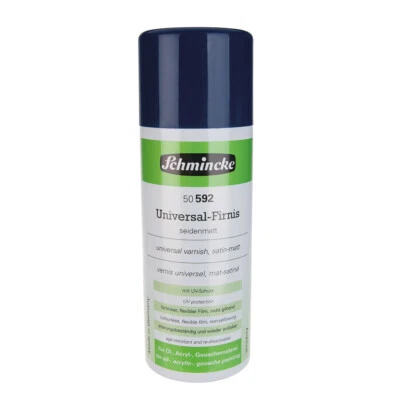 SCHMINCKE KÜNSTLERFARBEN Schmincke Acryl/Pastell/Öl Universal-Firnis AEROSPRAY Hilfsmittel 400 ml 50592