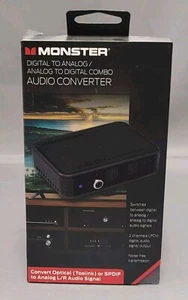 Monster Digital/Analog Audio Converter • Optical SPDIF or Toslink NEW - Picture 1 of 7