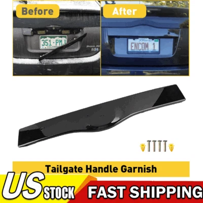 For 2004-2009 Toyota Prius Primed Rear Tailgate Liftgate Garnish Handle Trim - Image 1 of 4