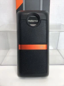 JBL SoundBoost Moto Mod Speaker for Moto Z and Moto Z force Black Orange - Picture 1 of 17
