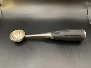 "Cuchara cucharada de café de acero inoxidable Starbucks 7,5"" mango negro" - Imagen 1 de 4