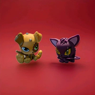 Monster High Mascotas Watzit Frankie Stein Media Luna Clawdeen Lobo Figuras de Vinilo Gótico Foto 1 de 4