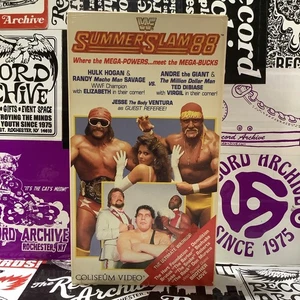 WWF SummerSlam 88 VHS Coliseum Video 1988 Hulk Hogan Macho Man Used WWE - Picture 1 of 7