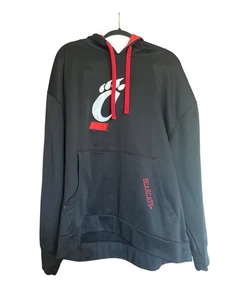 University Of Cincinnati Bearcats Hoodie 2XL schwarz & rot Knights Apparel NCAA - Bild 1 von 10