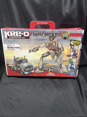 KRE-O Transformers Megatron Building Set 30688 & 4 Kreon Figures SEALED-See Pics - Image 1 of 4