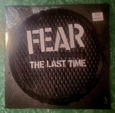 FEAR "THE LAST TIME" ltd black/white smash VINYL  L.A. Sleeve LP RECORD PUNK  Foto 1 de 2