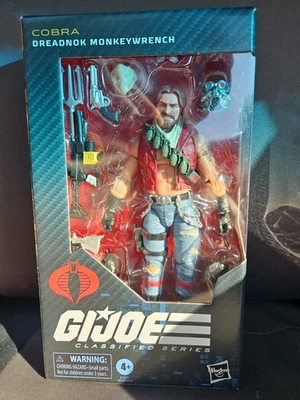 Boneco de ação GI Joe Classified Series Cobra Dreadnok Monkeywrench 167 - Imagem 1 de 4